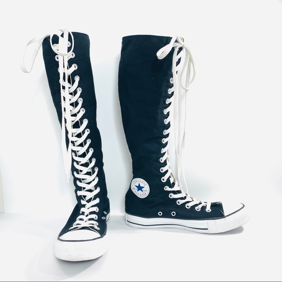 knee length converse shoes